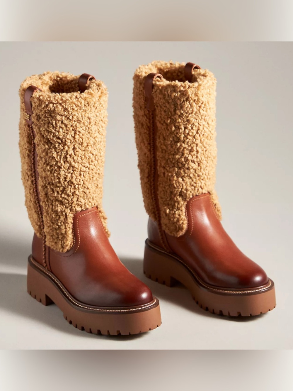 Sam Edelman Elfie Shearling Boots
Size 8